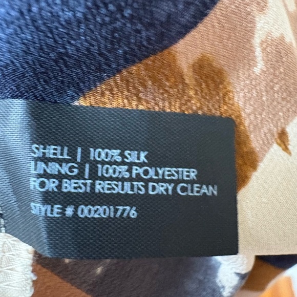 NWT Club Monaco Silk Dress​ - Picture 8 of 10